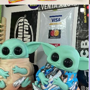 Pipa de Silicona Baby Yoda