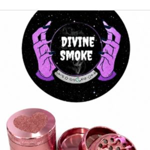 Moledor Metálico Rosado 4 Partes